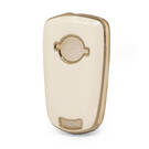 Cover in pelle Nano Gold Opel Flip Key 2B Bianca OPEL-A13J | MK3 -| thumbnail