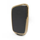 Capa de Couro Nano Dourada Chery Remote Key 3B Preta CR-B13J | MK3 -| thumbnail