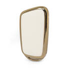 Nano Gold Leather Cover Chery Remote Key 3B White CR-B13J | MK3 -| thumbnail