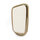 Funda de cuero Nano Gold para mando a distancia Chery 3B blanco CR-B13J | MK3 -| thumbnail