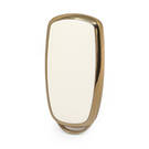 Nano Gold Leather Cover Chery Remote Key 4B White CR-C13J | MK3 -| thumbnail