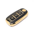 Nueva Funda de cuero dorado Nano de alta calidad para mando a distancia Venucia, 3 botones, Color negro, VNC-A13J | Cayos de los Emiratos -| thumbnail