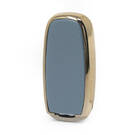 Funda de cuero Nano Gold para Venucia Key 3B Gris VNC-A13J | MK3 -| thumbnail