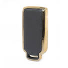 Nano Gold Leather Cover Mitsubishi Key 3B Black MSB-A13J | MK3 -| thumbnail