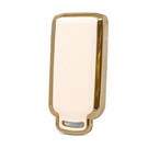 Nano Gold Leather Cover Mitsubishi Key 3B White MSB-A13J | MK3 -| thumbnail
