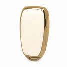 Nano Gold Leather Cover For Subaru Key 3B White SBR-A13J | MK3 -| thumbnail