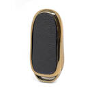 Кожаный чехол с нано-золотом Tesla Remote Key 3B, черный TSL-B13J | МК3 -| thumbnail