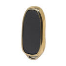 Funda de cuero Nano Gold para mando a distancia Tesla 3B negro TSL-C13J | MK3 -| thumbnail