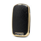 Nano Gold Leather Cover Wuling Flip Key 3B Black WL-A13J | MK3 -| thumbnail