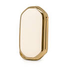 Nano Gold Leather Cover Wuling Remote Key 3B White WL-B13J | MK3 -| thumbnail