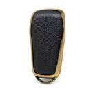 Cover in pelle Nano Gold per Xpeng Key 4B Nero XP-A13J | MK3 -| thumbnail