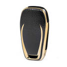 Nano Leather Cover Chevrolet Flip Key 3B Black CRL-C13J | MK3 -| thumbnail