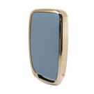 Кожаный чехол Nano Gold для Changan Key 4B Grey CA-D13J | МК3 -| thumbnail