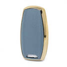 Кожаный чехол Nano Gold для Great Wall Key 4B Grey GW-B13J | МК3 -| thumbnail