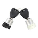 Дверной замок Renault Kangoo - белый и черный