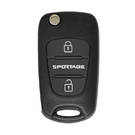 Kia Sportage Flip Remote Key Shell 3 Button