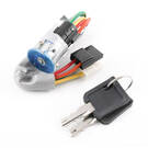 Renault 5, 9, 11, Express, Super 5, Trafic, F40 Serrure de contact 4 broches - 7700772942 / 7700813973