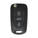 KIA Hyundai Flip Remote Key Shell SUV Type 3 Button TOY48 Blade