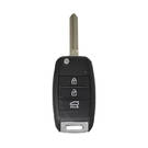 New Aftermarket Kia Flip Remote Key Shell 3 Button Without Panic Black Color High Quality Best Price Order Now | Emirates Keys -| thumbnail