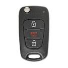 Корпус дистанционного ключа KIA Soul Flip 2+1 кнопки TOY48 Blade