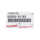 Nuova chiave telecomando intelligente originale/OEM Toyota Crown 2023 3+1 pulsanti 315 MHz Numero parte OEM: 8990H-30190 / 8990H-30191 - ID FCC: HYQ14FBX | Emirates Keys -| thumbnail