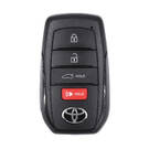 Toyota Crown 2023 Chiave telecomando intelligente originale 3+1 pulsanti 312,11/314,35 MHz 8990H-30190 / 8990H-30191