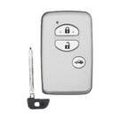 New KeyDiy KD Toyota Universal Smart Remote Key 3 Buttons With Silver Key Shell TDB03-3 | Emirates Keys -| thumbnail