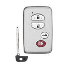 New KeyDiy KD Toyota Universal Smart Remote Key 3+1 Buttons With Silver Key Shell TDB03-4 | Emirates Keys -| thumbnail