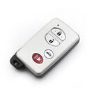 New KeyDiy KD Toyota Universal Smart Remote Key 3+1 Buttons With Silver Key Shell TDB03-4 | Emirates Keys -| thumbnail