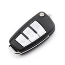 Keydiy KD Universal Flip Remote Key 3 Buttons Audi Metal Type B02 Work With KD900 And KeyDiy KD-X2 Remote Maker and Cloner | Emirates Keys -| thumbnail
