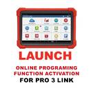 Запуск — активация функции онлайн-программирования для PRO 3 LINK
