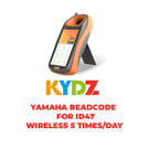 KYDZ - ياماها قراءة الكود لجهاز ID47 اللاسلكي 5 مرات/يوم