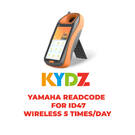 KYDZ - Readcode Yamaha para ID47 Wireless 5 vezes/dia