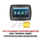 Maestro personalizado intermitente VF2 - NEC 76F00xx (NBD) [Toyota/Scion/Lexus/Hino]
