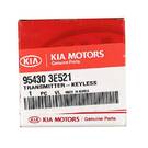 Brand New KIA Sorento 2008 Genuine/OEM Remote 3 Button 433MHz Manufacturer Part Number: 95430-3E521 954303E521 , FCC ID: HM-T018 | Emirates Keys -| thumbnail