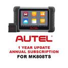 Autel MaxiCOM MK808TS Actualización de suscripción de 1 año
