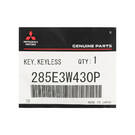 New Mitsubishi Eclipse Cross 2023 Genuine / OEM Smart Remote Key 2+1 Buttons 315MHz OEM Part Number: 285E3W430P / 8637C983 | Emirates Keys -| thumbnail