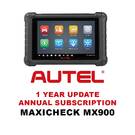 Atualização de assinatura de 1 ano Autel Maxicheck MX900