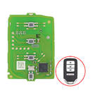 Chave remota inteligente universal Xhorse Honda PCB 4 botões XZBT43EN