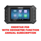 OBDSTAR P50 مع اشتراك سنوي لوظيفة عداد المسافات
