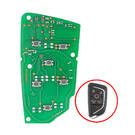 Placa PCB chave remota inteligente Chevrolet Corvette C8 2020-2024 6 botões 433 MHz 13538851