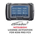 Lonsdor - K518 Pro FCV için Mitsubishi Lisans Aktivasyonu