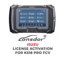 Lonsdor - Activation de la licence Isuzu pour K518 Pro FCV