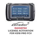 Lonsdor - Activation de la licence Daihatsu pour K518 Pro FCV