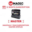 Magic Motorsport - MAGP0.6.2 Suscripción de 1 año MASTER X17 / FLEX