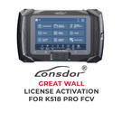 Lonsdor - Great Wall License Activation For K518 Pro FCV