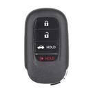 Chiave telecomando intelligente originale Honda Civic 2022 3+1 pulsanti 433,66/434,18 MHz 72147-T20-A01