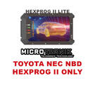 Microtronik - Hexprog II Lite - Licença apenas para Toyota NEC NBD Hexprog II