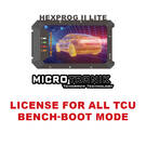 Microtronik - Hexprog II Lite - Licenza per tutte le modalità di avvio da banco Tcu