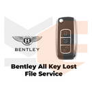 Servicio de archivos perdidos de todas las llaves de Bentley